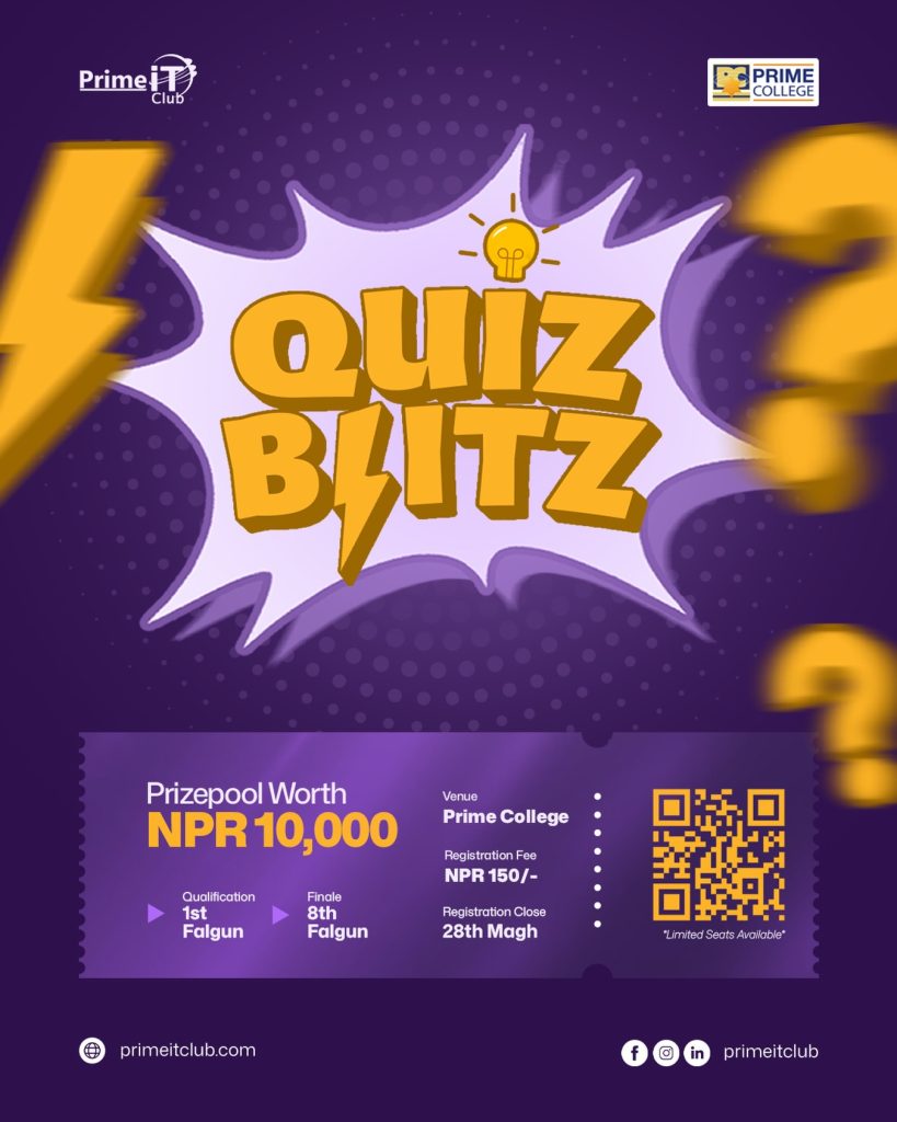 Quizblitz, Prime IT Club