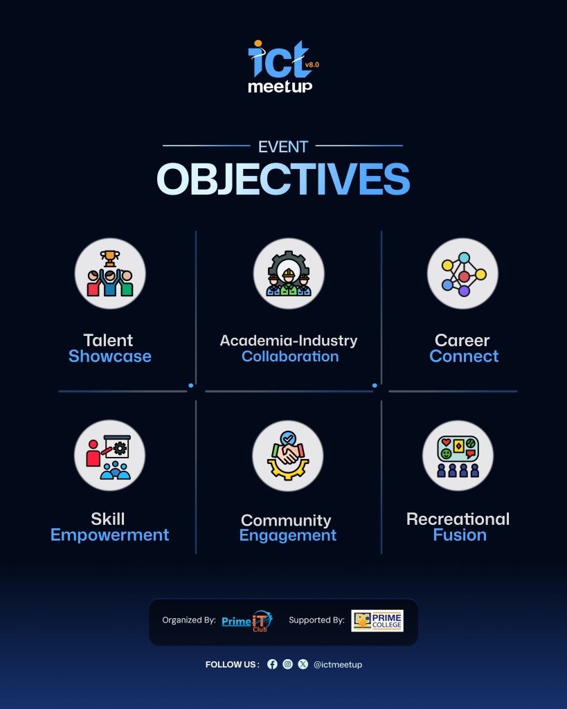 ICT Meetup v8 Objectives