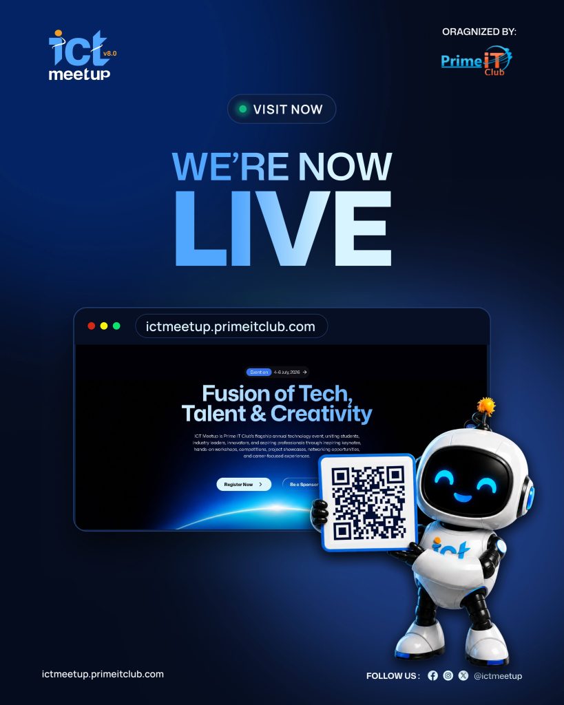 ICT Meetup v8 Website